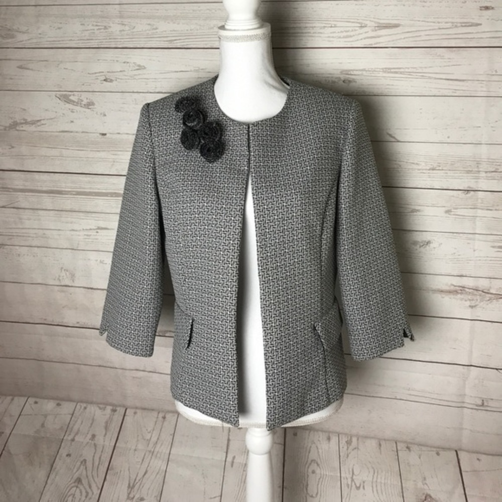 Perceptions New York Florals Blazer Sz 12